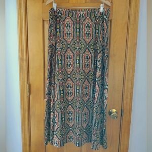 Cato 18/20W Jersey Knit Maxi Skirt‎